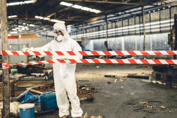 Professional Unattended Death Cleanup technician working in Black Diamond, WA